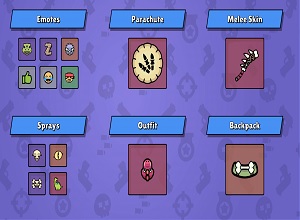 ZombsRoyaleio Cosmetics List